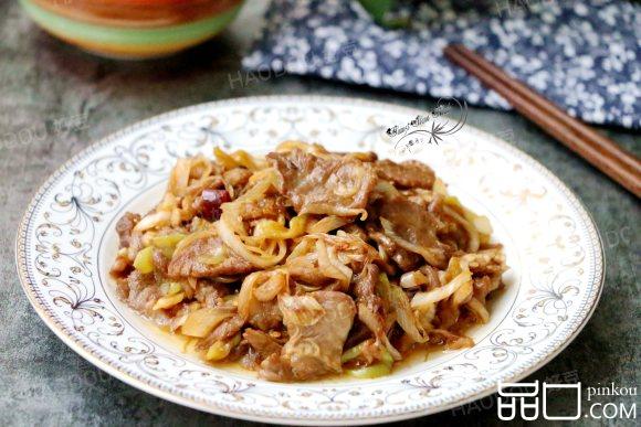 葱爆羊肉卷