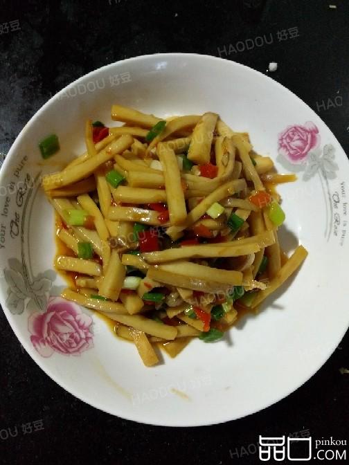 辣汁鲍菇
