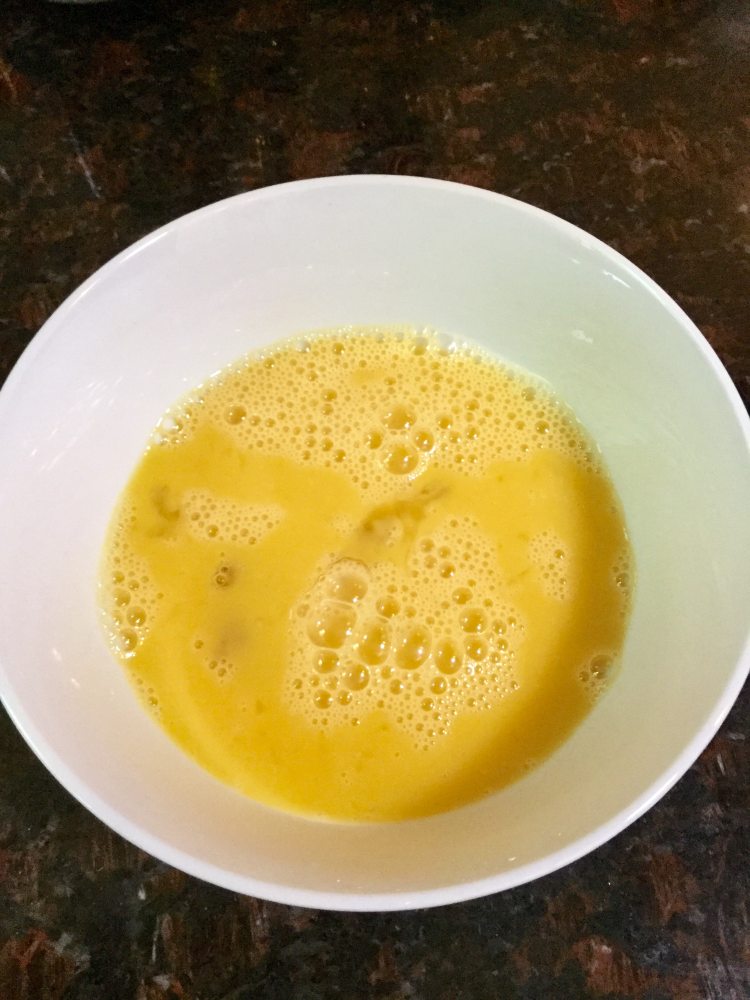 菜心鸡蛋面步骤10