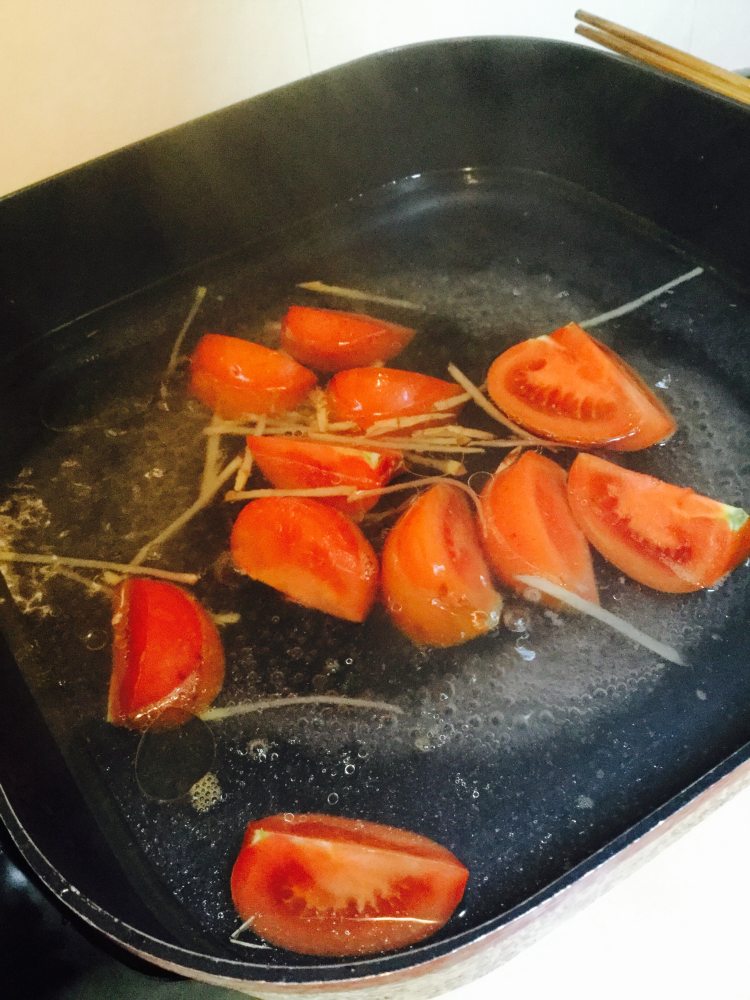 番茄菜心面步骤10