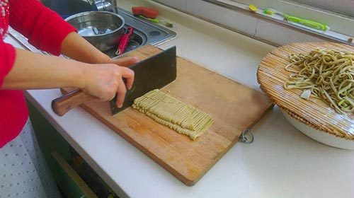苦荞手擀面步骤5