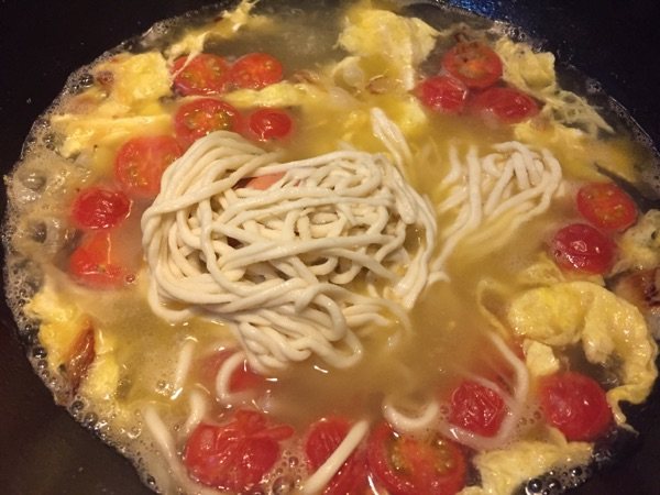 宝宝餐圣女果鸡蛋面步骤5