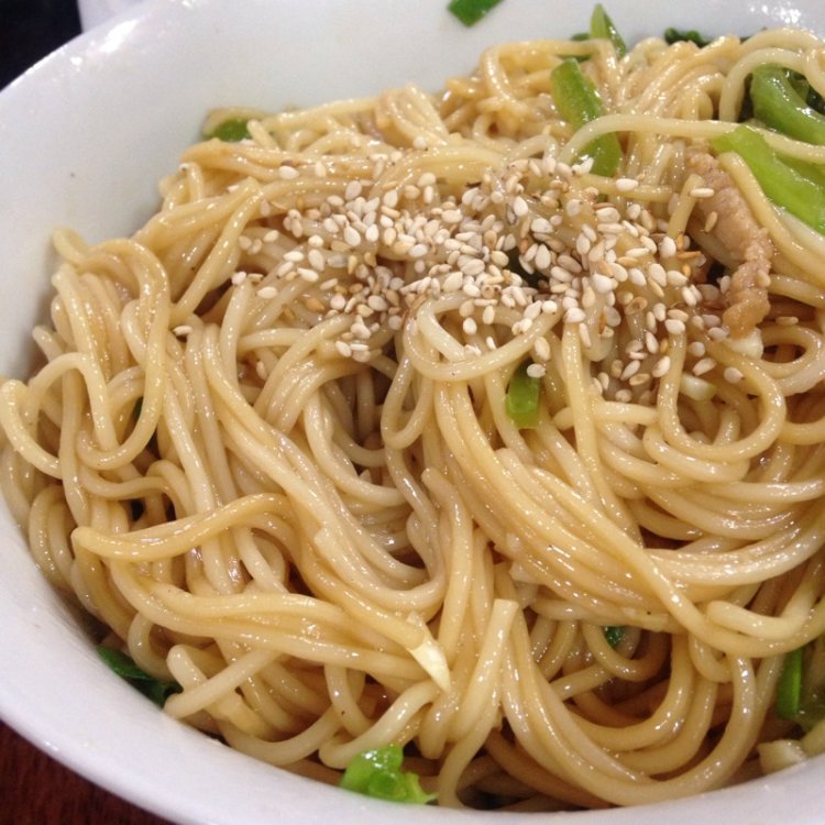 多菜葱油拌面步骤8