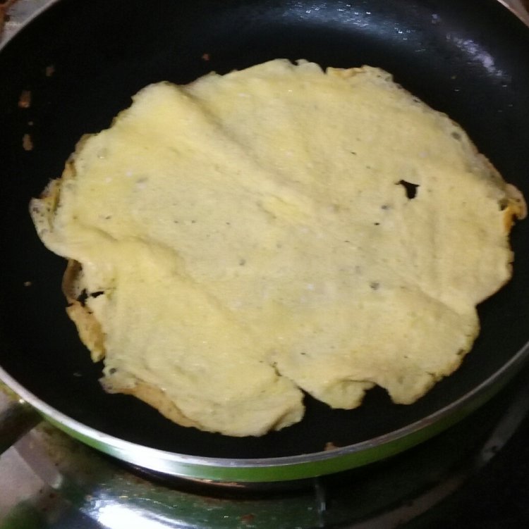 紫菜虾皮蛋丝面步骤3