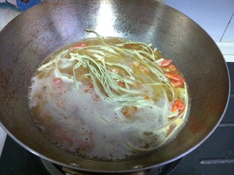 紫菜面汤步骤5