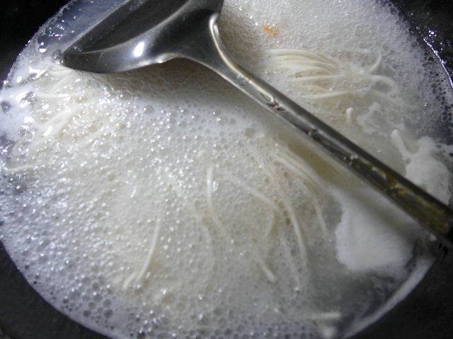 开洋五号菜汤面步骤4