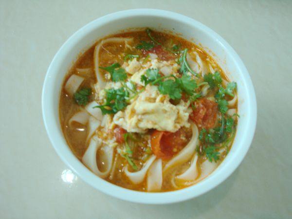 小番茄鸡蛋汤面步骤9