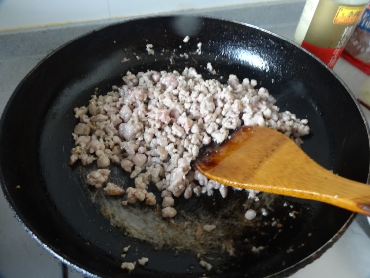 鸡块肉末面步骤9
