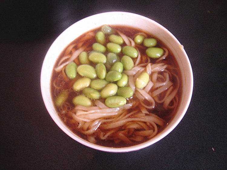 青豆卤汤面步骤5