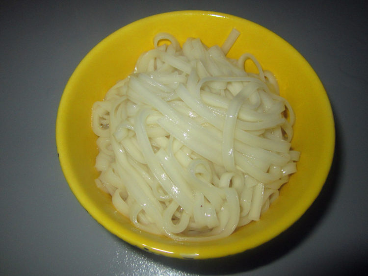 榨菜肉丝打卤面步骤2