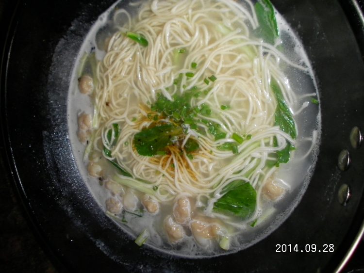 扁食青菜面汤步骤5