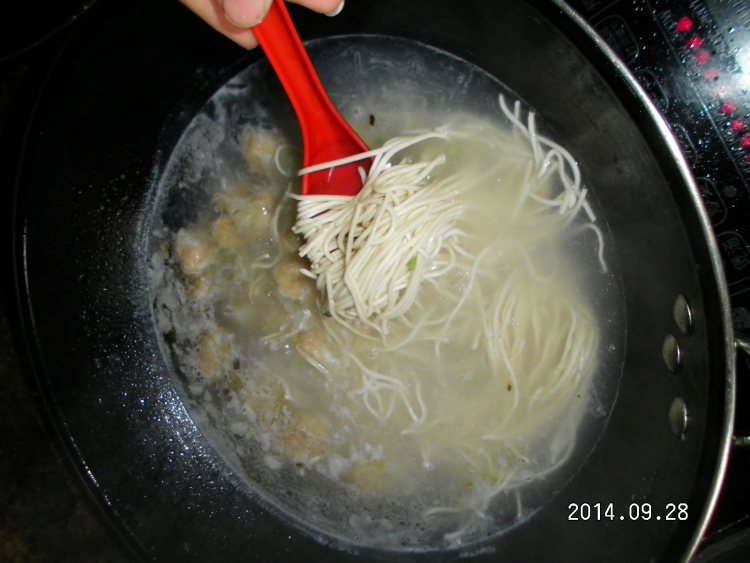 扁食青菜面汤步骤3