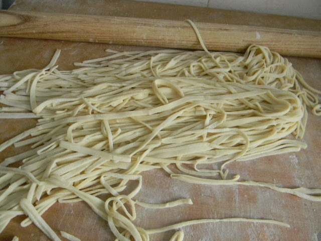 青椒肉丝炸酱面步骤11