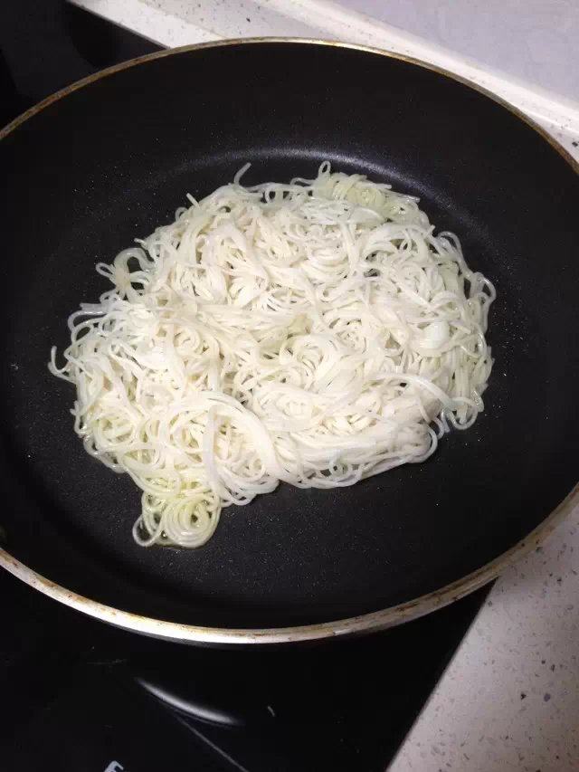 面条煎饼步骤3