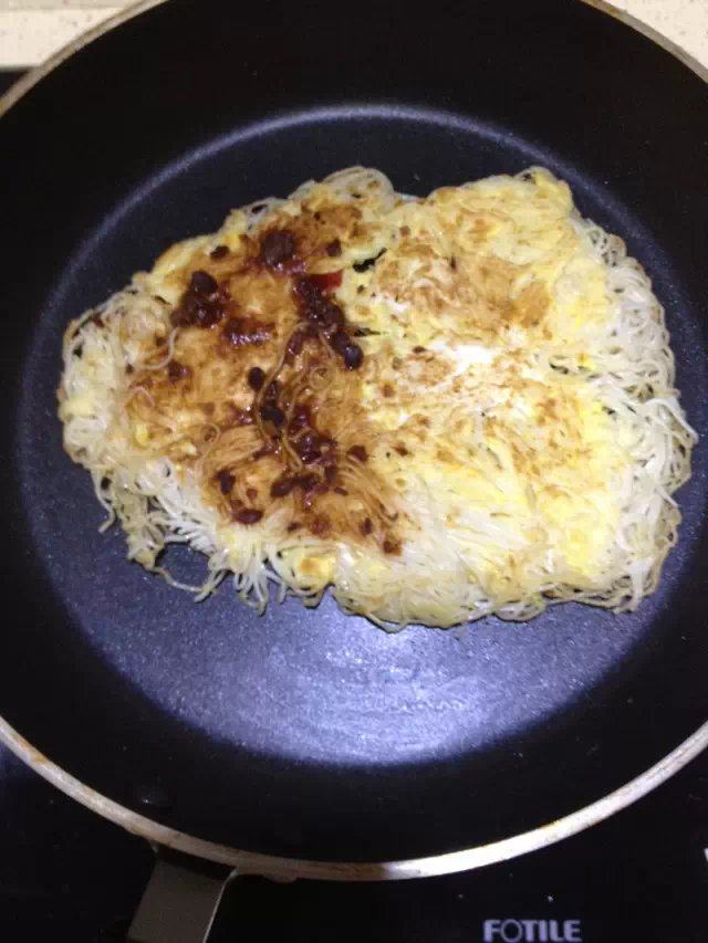面条煎饼步骤5