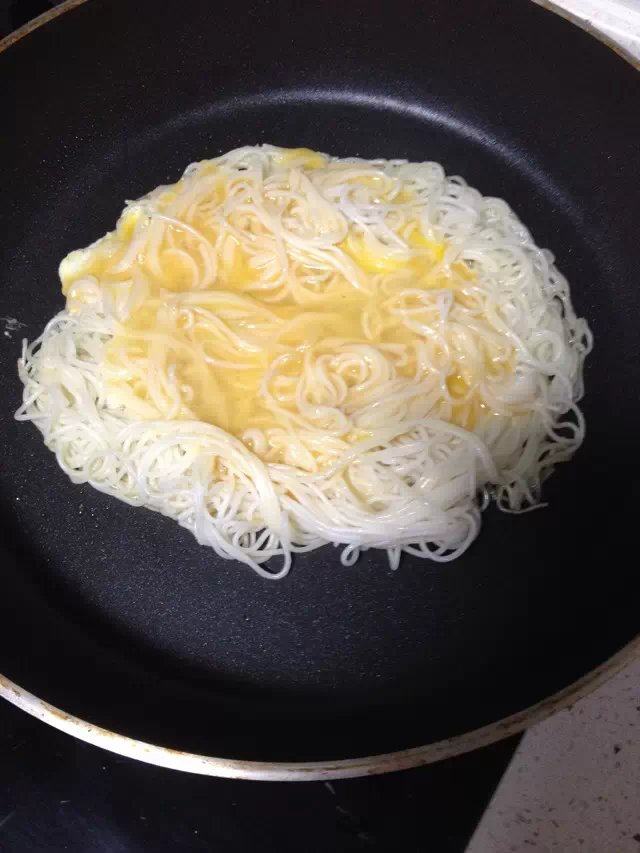 面条煎饼步骤4