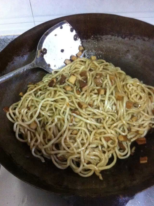 香干炒面步骤6