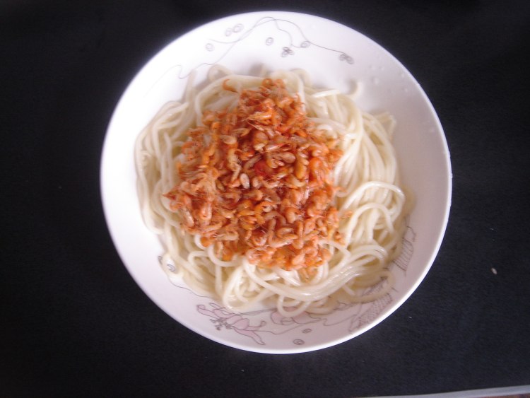 虾米鸡蛋凉面步骤4