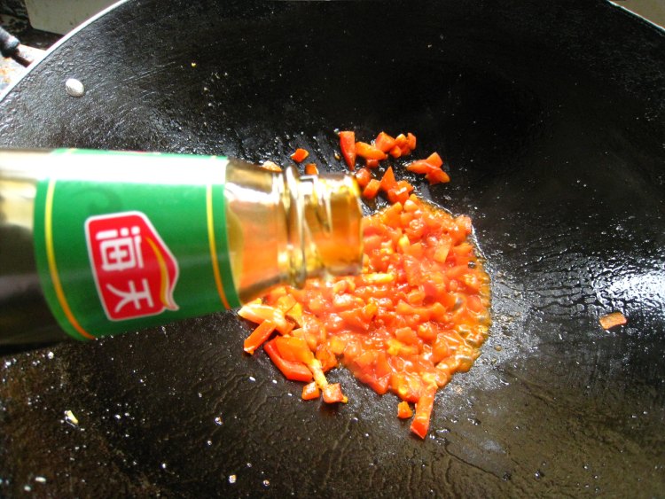 鸡蛋茄汁扯面步骤13