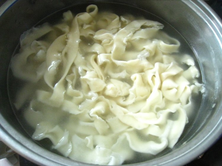 鸡蛋茄汁扯面步骤18