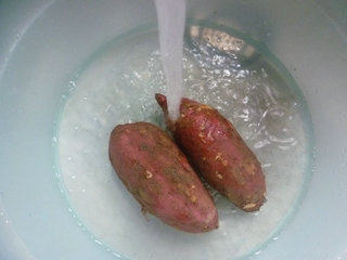 桂花红薯汤面步骤2
