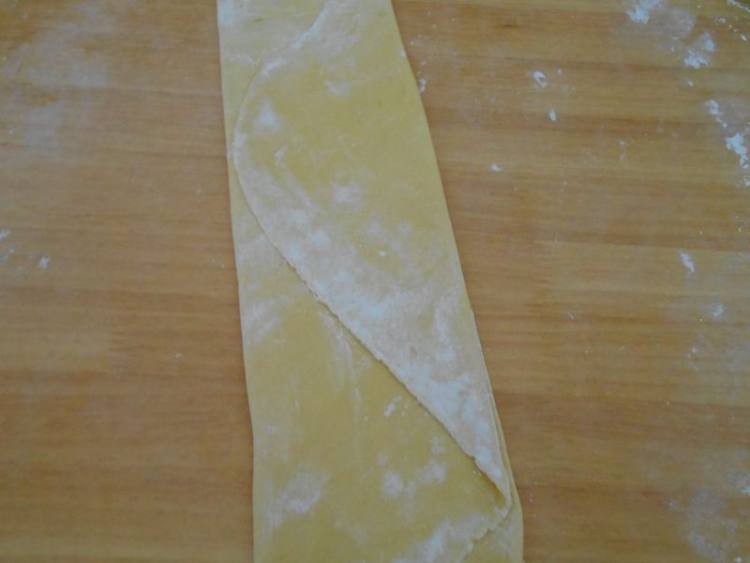 手擀南瓜裤带面步骤7