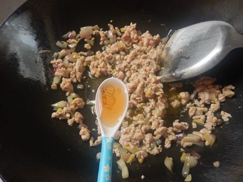 豆角肉酱拌面步骤10