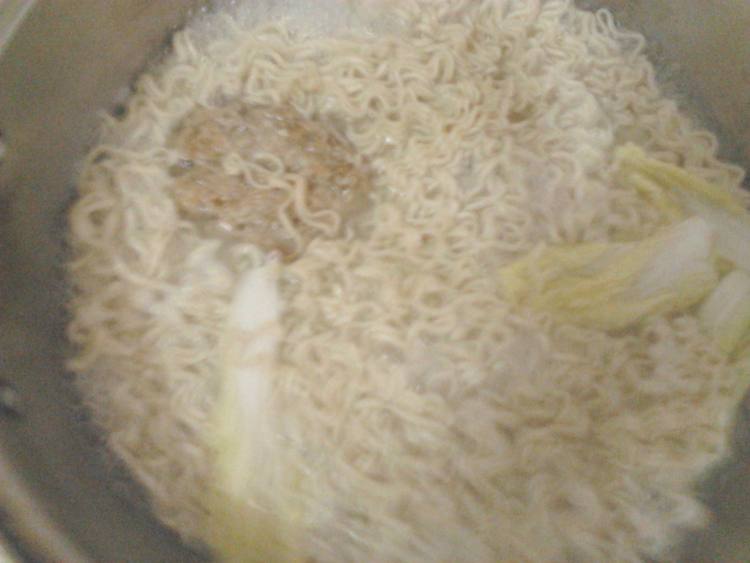 肉饼面步骤6