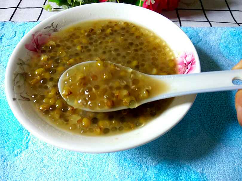 清凉绿豆汤步骤9