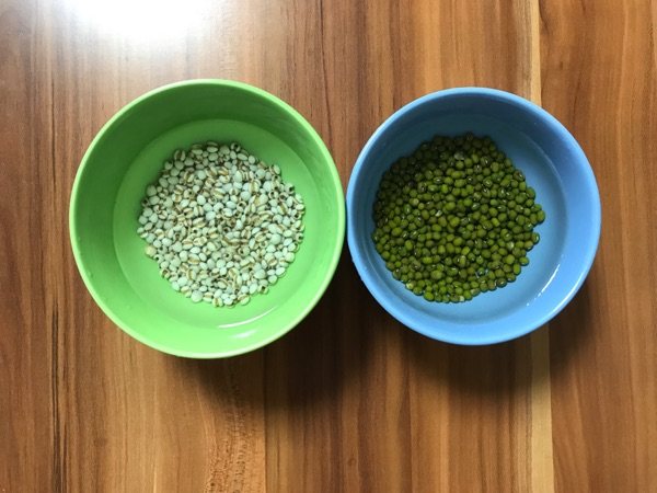 绿豆薏米冻步骤1