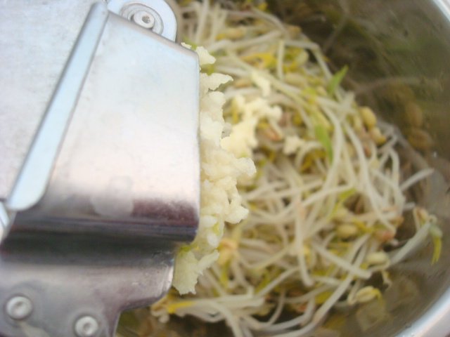 凉拌自发绿豆芽步骤13