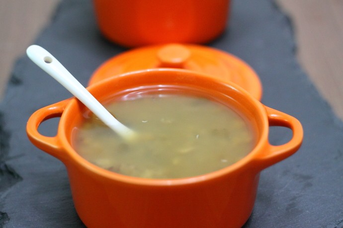 清热解毒的百合绿豆汤步骤6