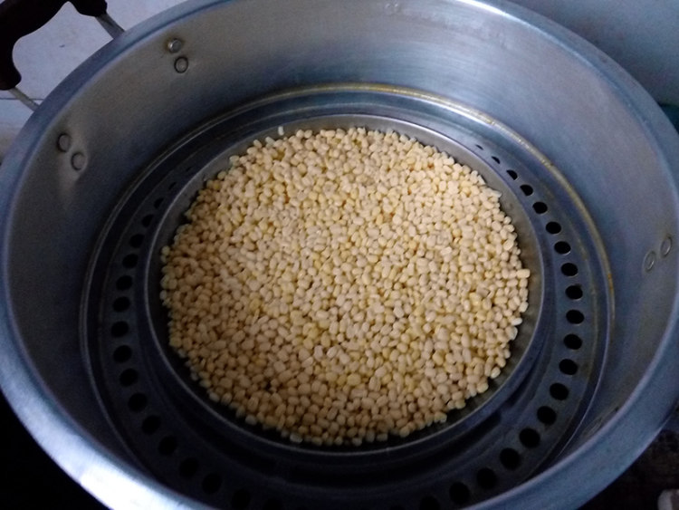蜂蜜绿豆饼步骤3