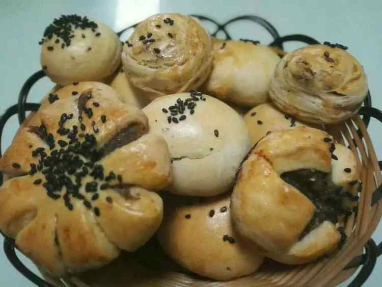 酥皮绿豆酥步骤14