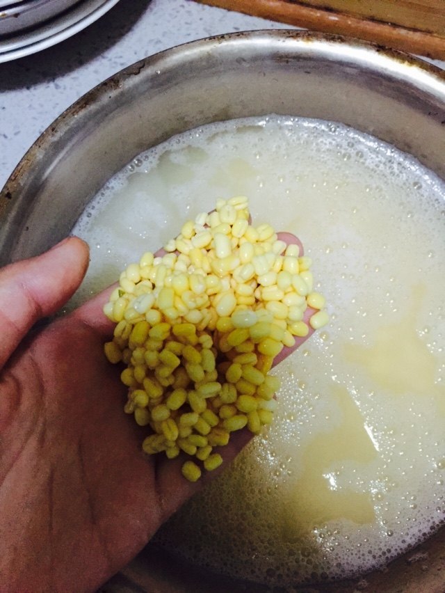 无糖绿豆糕步骤2
