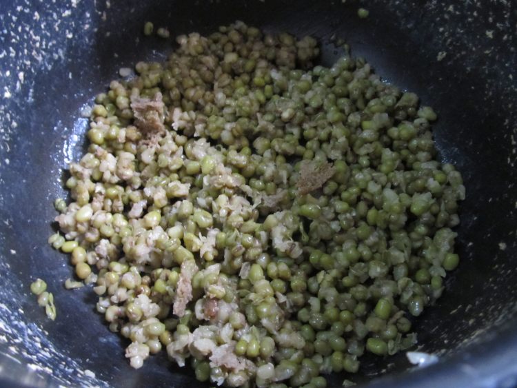 自制绿豆沙步骤3