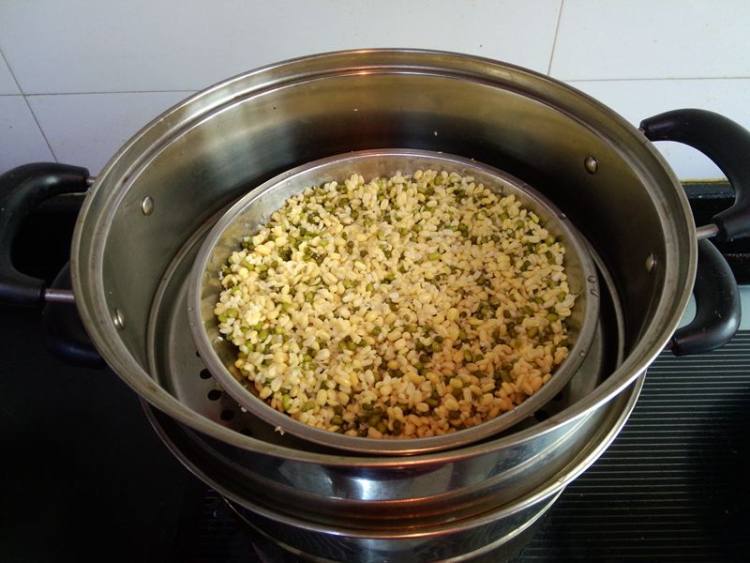 桂花绿豆糕步骤6