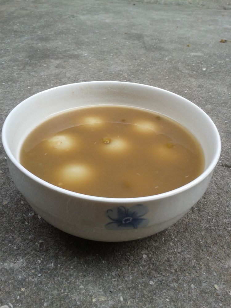 绿豆煮汤圆步骤6