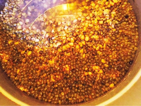 绿豆棒冰步骤1