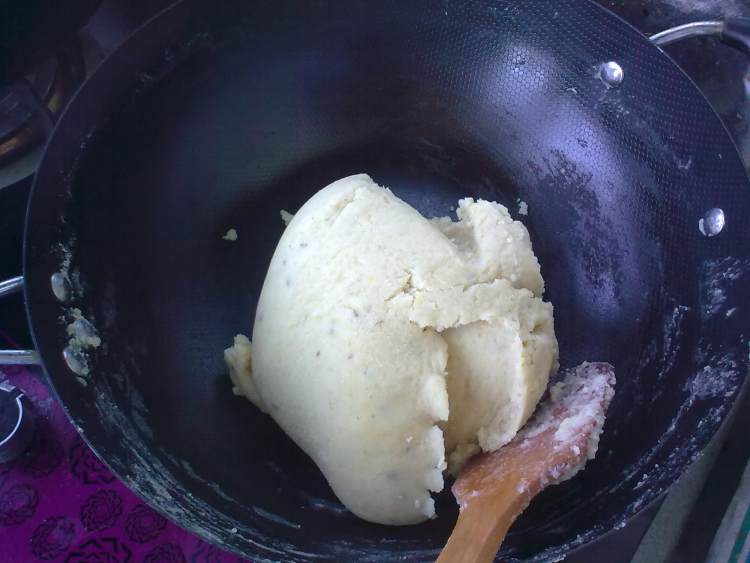 自制绿豆糕步骤6