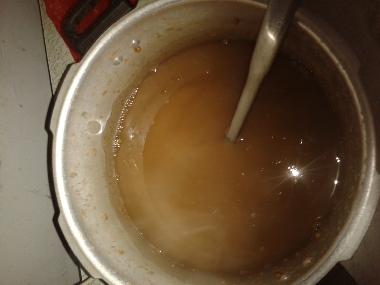 绿豆煮九月豆汤步骤4