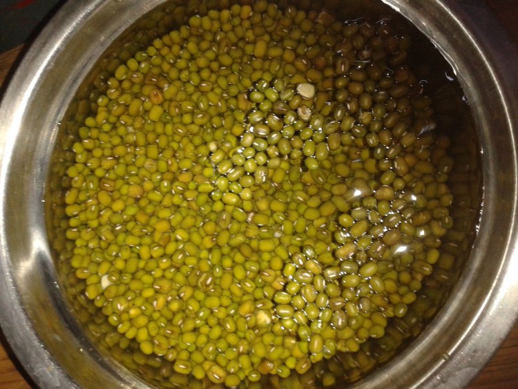 绿豆馅步骤1