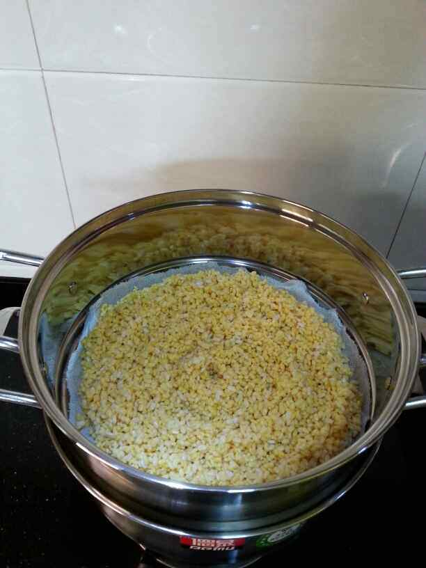 [手工美食]绿豆糕步骤2