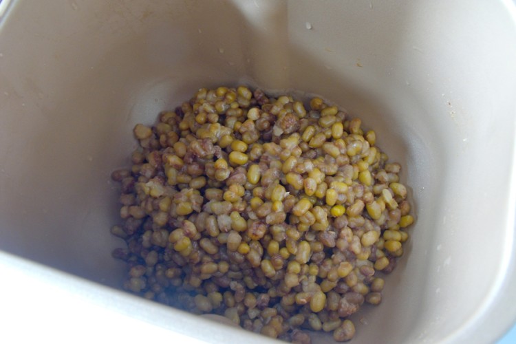 面包机版绿豆泥步骤6