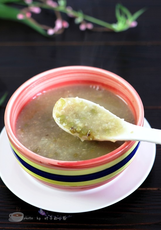 豆浆机版绿豆粥步骤6