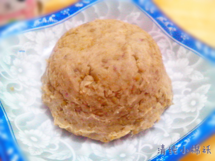 椰香绿豆馅步骤8