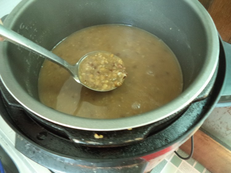 红糖绿豆沙步骤5