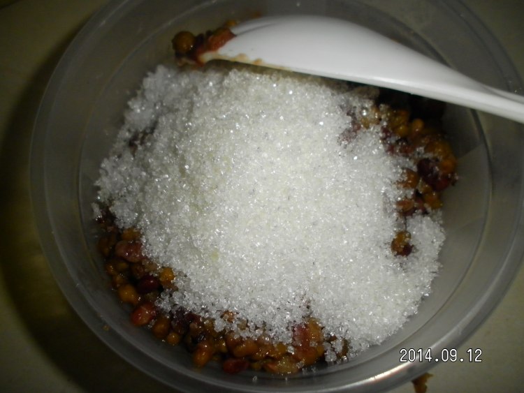 双豆馅步骤1