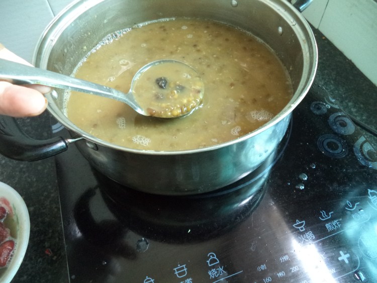 桂圆豆沙步骤8