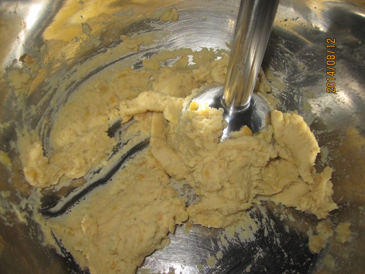 自制绿豆蓉步骤8